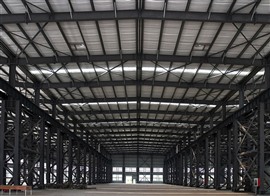 上海闵行工业区厂房钢结构设计搭建